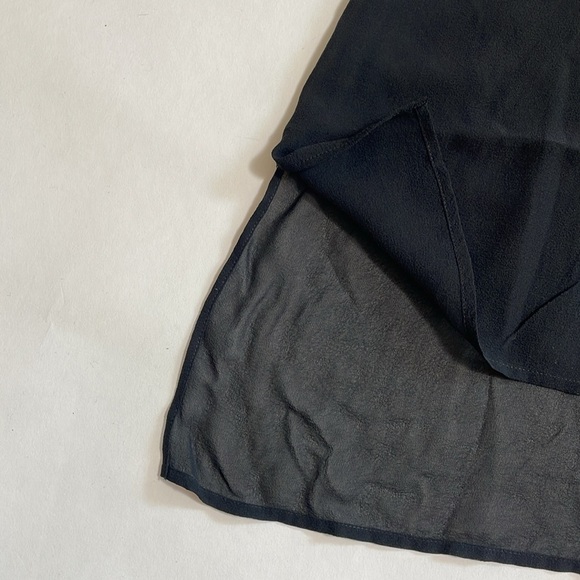 EILEEN FISHER “Sheer Silk Georgette” top - Picture 5 of 6